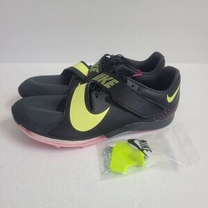 NEW Nike Air Zoom LJ Elite Track Shoes WITH SPIKES CT0079-001 Size 11.5 Black